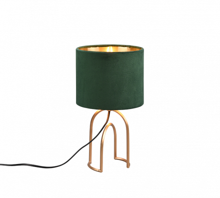 Trio Lighting Πορτατίφ LED 1xE14 GRACE Μεταλλικό Πράσινο