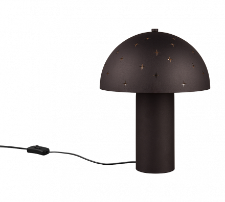 Trio Lighting Επιτραπέζιο Φωτιστικό LED 1xE14 SETA Μαύρο Ματ