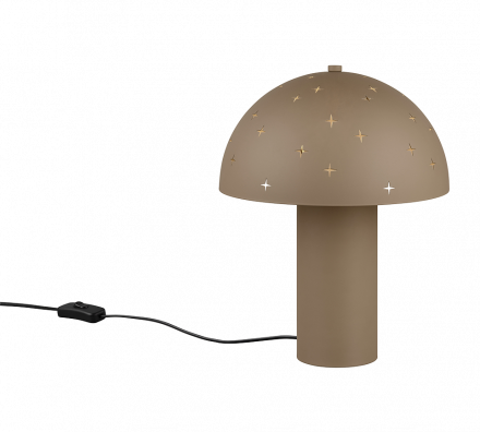 Trio Lighting Επιτραπέζιο Φωτιστικό LED 1xE14 SETA Taupe