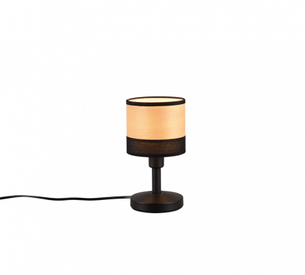 Trio Lighting Επιτραπέζιο Φωτιστικό LED 1xE14 BOLZANO Μαύρο Ματ