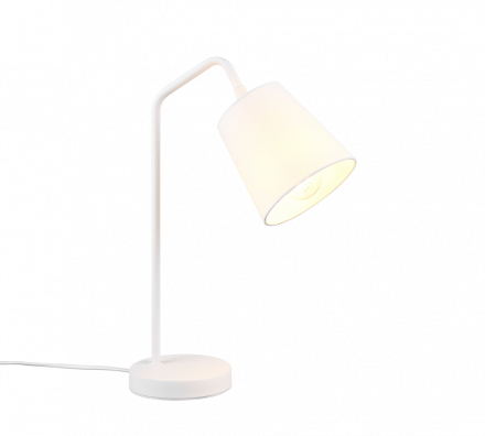 Trio Lighting Επιτραπέζιο Φωτιστικό LED 1xE27 BUDDY Λευκό Ματ