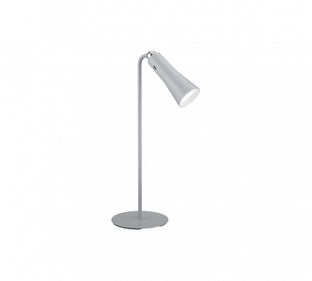 Trio Lighting Φωτιστικό Γραφείου LED 2W MAXI Μεταλλικό Γκρι