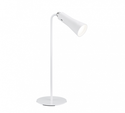 Trio Lighting Φωτιστικό Γραφείου LED 2W MAXI Μεταλλικό Λευκό