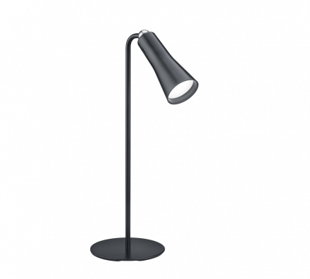Trio Lighting Φωτιστικό Γραφείου LED 2W MAXI Μεταλλικό Μαύρο