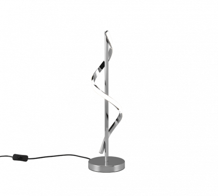 Trio Lighting Επιτραπέζιο Φωτιστικό ISABEL LED 8.5W Μέταλλο Chrome