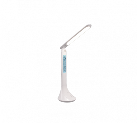 Trio Lighting Φωτιστικό Γραφείου LED 4W USB Με Ηχείο Bluetooth Οθόνη Θερμόμετρο Λευκό