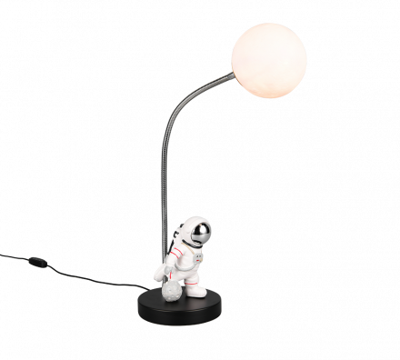 Trio Lighting Επιτραπέζιο Φωτιστικό LED 1.5W 2700K ARM Μαύρο Polyresin