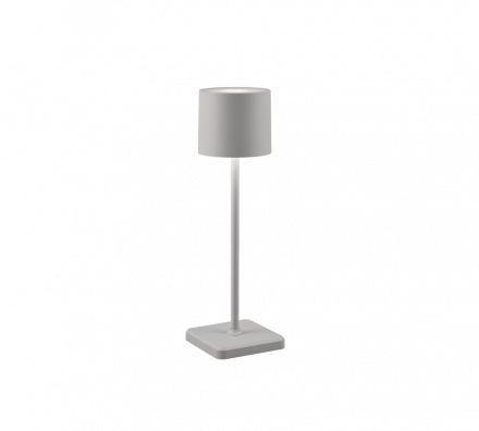 Trio Lighting Επαναφορτιζόμενο Πορτατίφ LED 1.5W CCT FERNANDEZ Γκρι IP54 Dimmable