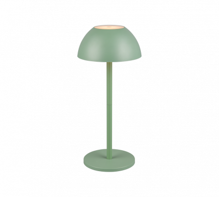Trio Lighting Επαναφορτιζόμενο Πορτατίφ LED 1.7W 3000K RICARDO Πράσινο IP54 Dimmable