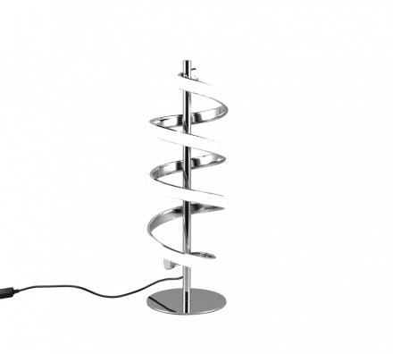 Trio Lighting Επιτραπέζιο Φωτιστικό LAOLA LED 12W Μέταλλο Chrome