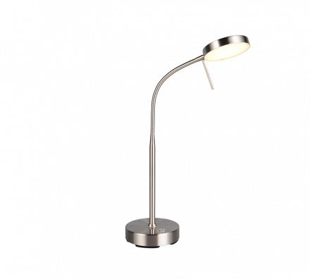 Trio Lighting Επιτραπέζιο Φωτιστικό LED 3W MORENO Nickel Mat Μέταλλο