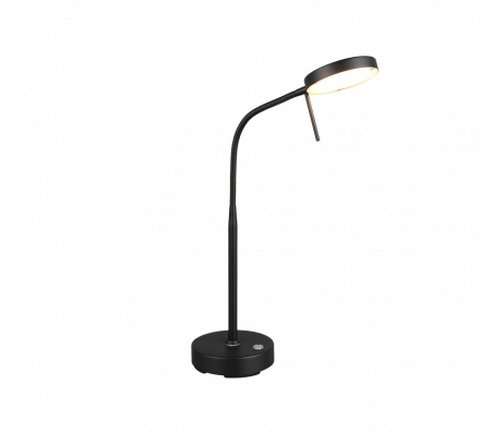 Trio Lighting Επιτραπέζιο Φωτιστικό LED 3W MORENO Μαύρο Ματ Μέταλλο