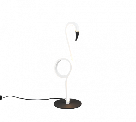 Trio Lighting Επιτραπέζιο Φωτιστικό LED 6W 3000K INGO Λευκό Ματ Μέταλλο