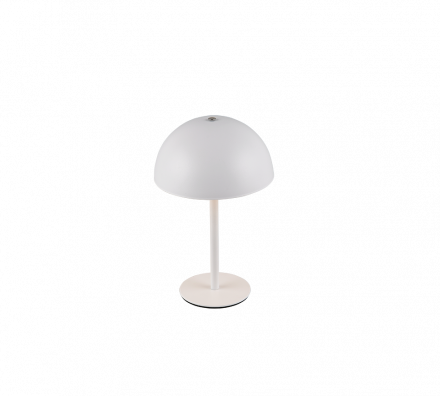Trio Lighting Επαναφορτιζόμενο Επιτραπέζιο Φωτιστικό LED 1.3W 3000Κ MUNOZ Λευκό Ματ