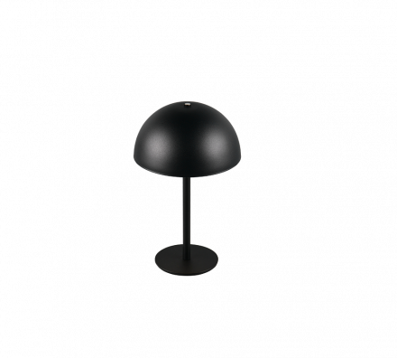 Trio Lighting Επαναφορτιζόμενο Επιτραπέζιο Φωτιστικό LED 1.3W 3000Κ MUNOZ Μαύρο Ματ