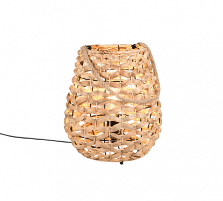 Trio Lighting Επιτραπέζιο Φωτιστικό 1xE27 JEAN Μαύρο Ματ Μέταλλο-Υάκινθος