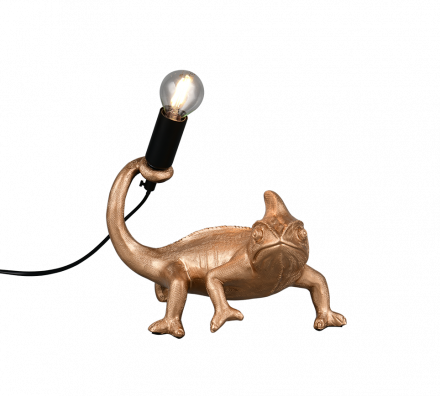Trio Lighting Επιτραπέζιο Φωτιστικό 1xE14 CRAWLY Χρυσό Polyresin