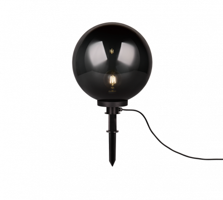 Trio Lighting Μπηχτό Φωτιστικό Κήπου LED 1xE27 BOLO 40x71cm Smoke Πλαστικό IP44