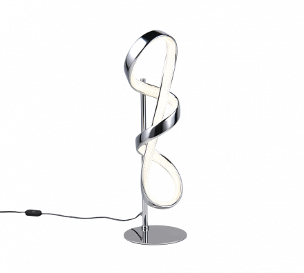 Trio Lighting Επιτραπέζιο Φωτιστικό LED 11W PADUA Χρώμιο