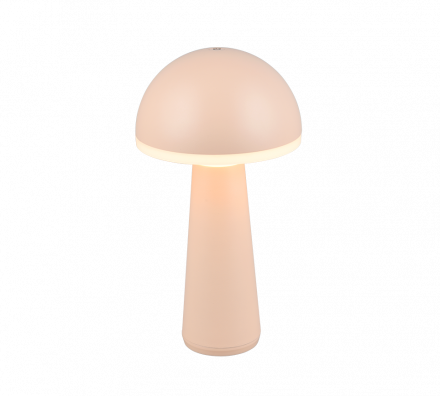 Trio Lighting Επαναφορτιζόμενο Πορτατίφ LED 2W CCT FUNGO Sand IP54 Dimmable