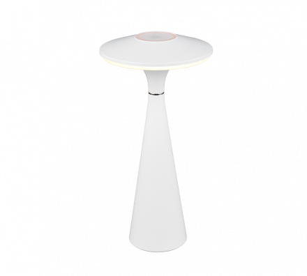 Trio Lighting Επαναφορτιζόμενο Πορτατίφ LED 2W CCT TORREZ Λευκό Ματ IP54 Dimmable