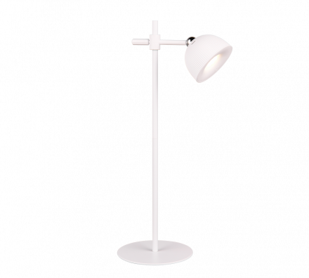 Trio Lighting Επαναφορτιζόμενο Επιτραπέζιο Φωτιστικό LED 3W MAXIMA Λευκό