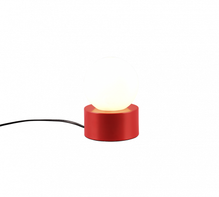 Trio Lighting Επιτραπέζιο Φωτιστικό LED E14 COUNTESS Κόκκινο