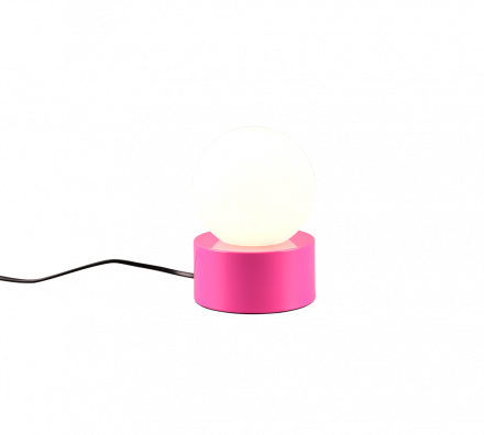 Trio Lighting Επιτραπέζιο Φωτιστικό LED E14 COUNTESS Ροζ