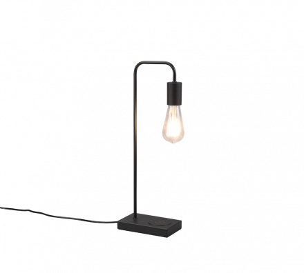 Trio Lighting Φωτιστικό Γραφείου LED 1xE27 MILLA Μεταλλικό Μαύρο