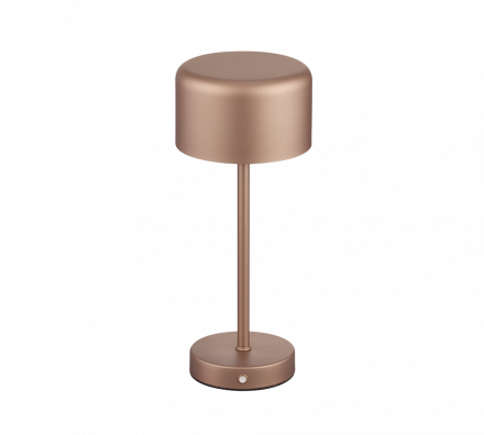 Trio Lighting Επαναφορτιζόμενο Πορτατίφ LED 1.5W USB Μεταλλικό Καφέ