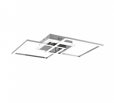 Trio Lighting Φωτιστικό Οροφής VENIDA LED 25W Μέταλλο Chrome