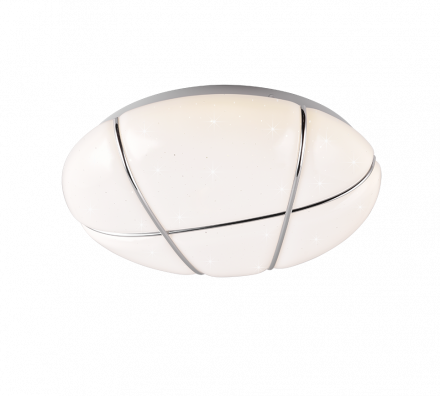 Trio Lighting Φωτιστικό Οροφής TIBOR LED 10W Πλαστικό Λευκό