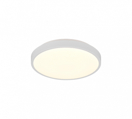 Trio Lighting Πλαφονιέρα LED 10.5W 4000K SLOPE Λευκό Ματ Πλαστικό