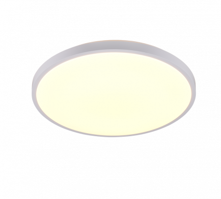 Trio Lighting Πλαφονιέρα LED 34W CCT SLOPE Λευκό Ματ Πλαστικό