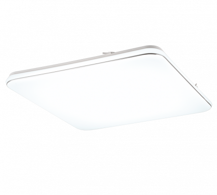 Trio Lighting Τετράγωνο Φωτιστικό Οροφής BLANCA LED 46W 4000K Πλαστικό Λευκό