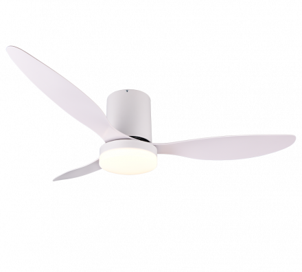 Trio Lighting Ανεμιστήρας Οροφής με Φως LED 20W GöTEBORG Λευκό Ματ Μέταλλο