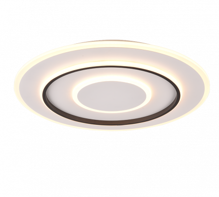 Trio Lighting Στρογγυλό Φωτιστικό Οροφής JORA LED 55W Μέταλλο Λευκό Ματ