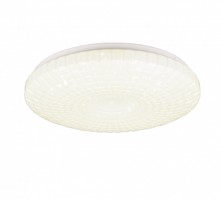Trio Lighting Φωτιστικό Οροφής VEGA LED 16W Πλαστικό Λευκό