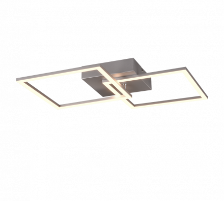 Trio Lighting Φωτιστικό Οροφής TRAIL LED 20W Μέταλλο Γκρι
