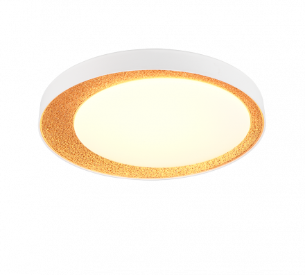 Trio Lighting Πλαφονιέρα LED 24W ALETA Χρυσό Πλαστικό 45cm