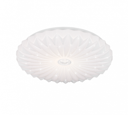 Trio Lighting Πλαφονιέρα LED 18W 2700K-6000K ATARIS Λευκό Πλαστικό
