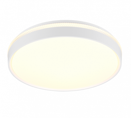 Trio Lighting Φωτιστικό Οροφής LED 33W SPACY Λευκό Ματ Πλαστικό