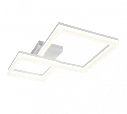 Trio Lighting Πλαφονιέρα LED 22W 4000K CAMINO Λευκό Ματ Πλαστικό