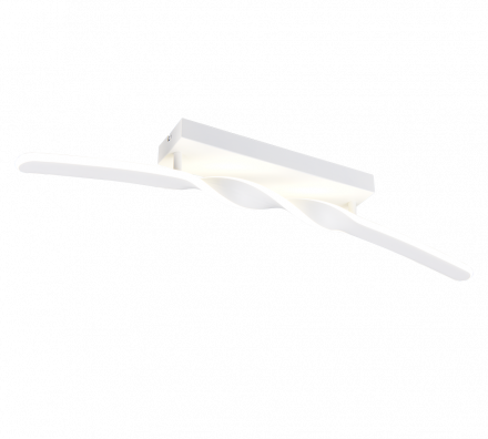 Trio Lighting Πλαφονιέρα LED 18W 4000K GINKO Λευκό Ματ Μέταλλο