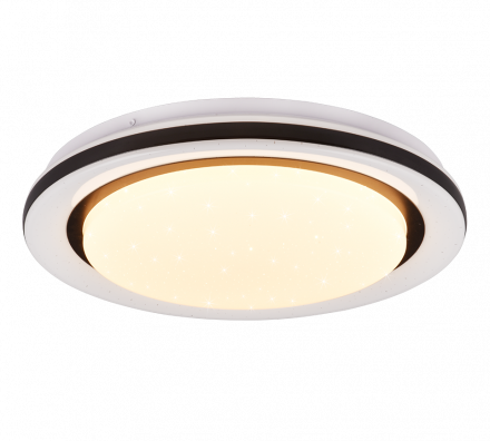 Trio Lighting Φωτιστικό Οροφής CARTIDA LED 17W Πλαστικό Λευκό