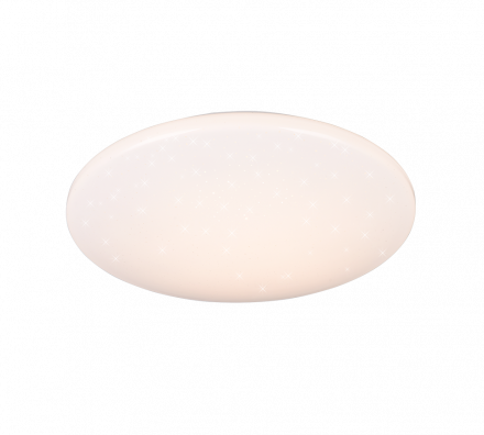 Trio Lighting Φωτιστικό Οροφής LED 15W POLLUX Λευκό Πλαστικό