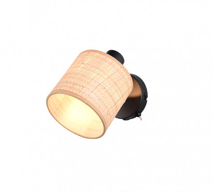 Trio Lighting Μονό Spot 1xE14 ΑΙΜΕΕ Μαύρο Μέταλλο