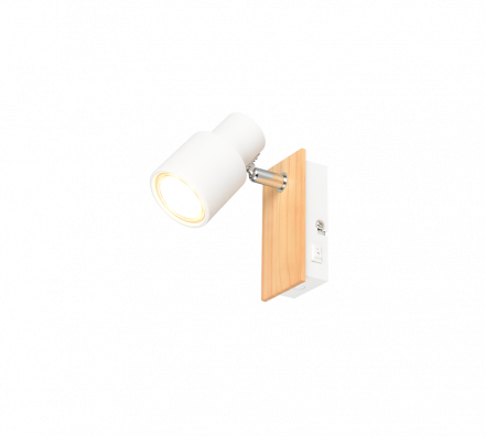 Trio Lighting Spot 1xGU10 PIERRE Λευκό Ματ Μέταλλο