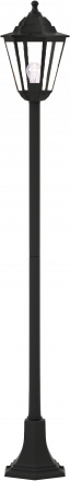 InLight Redfish 1xE27 Outdoor Pole Light Black D:120cmx21.6cm (80500214)