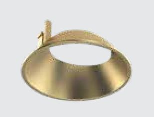 Zambelis Lights Reflector Για LED Spot S125/S127 Gold